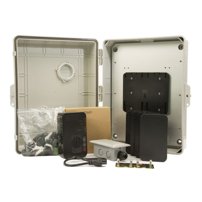 Precision Power | FTTx Outdoor UPS | Li-75 Micro UPS, 12V 75W w/ NEMA Enclosure, Outdoor (PP75L-VE)