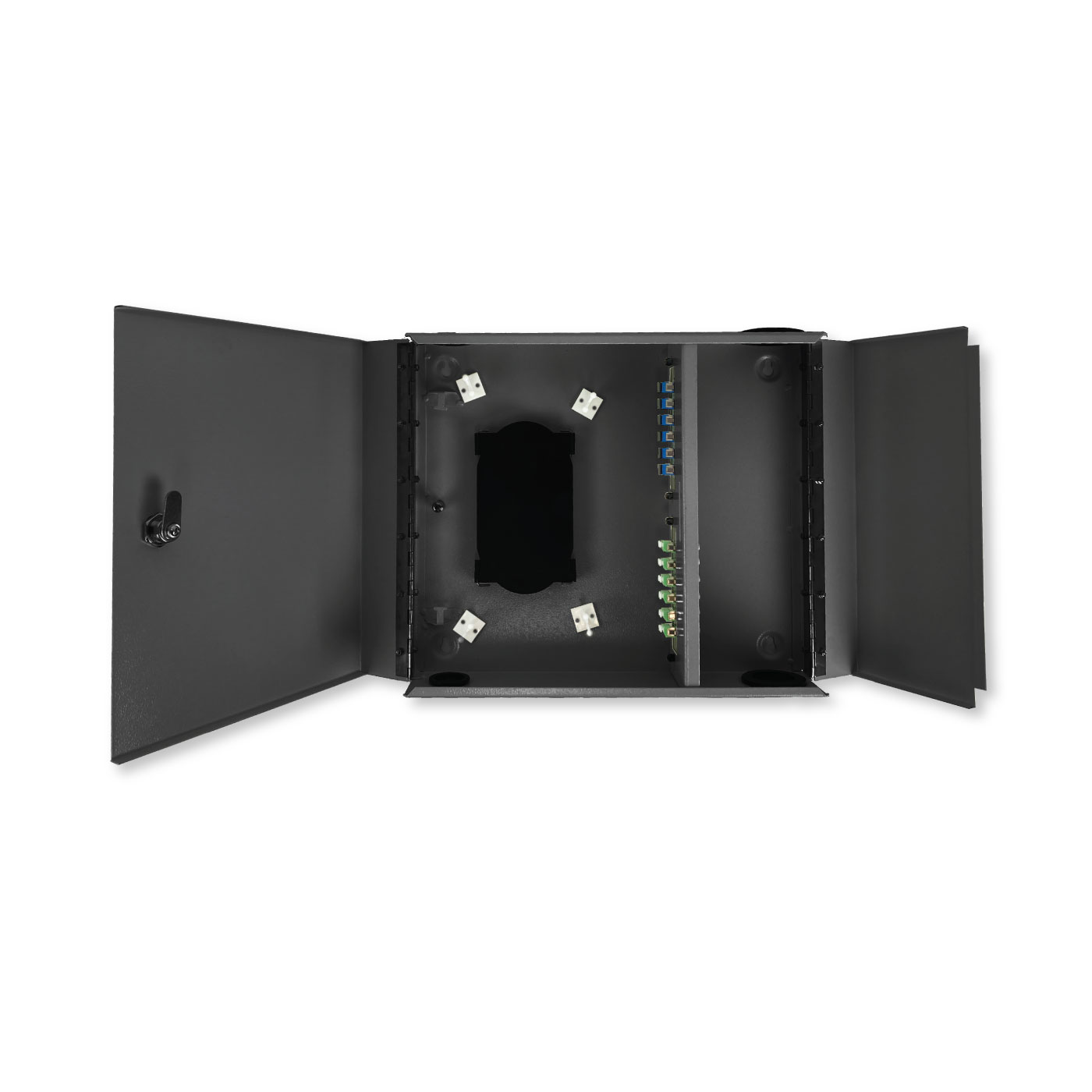 Black Wall Mount LGX Value Panel interior