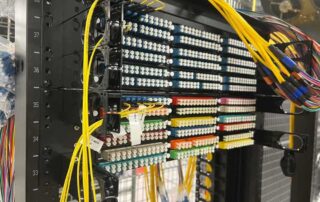 Fiber Panel Interbay Cable Management Data Center