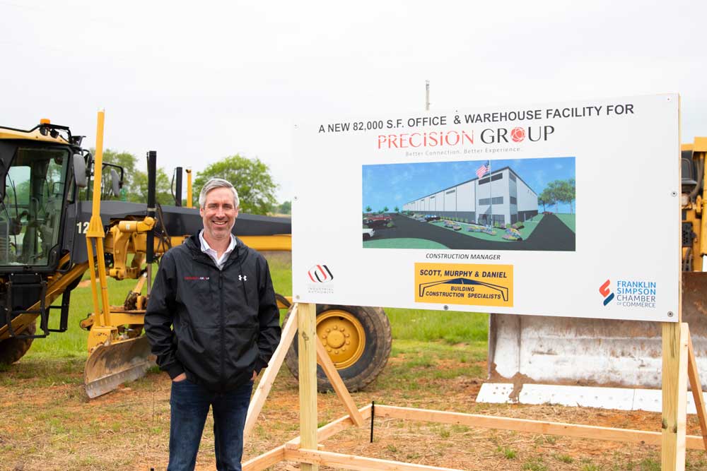 Precision Group Celebrates Groundbreaking of New 82,000 SF Office and Warehouse in Franklin, Kentucky