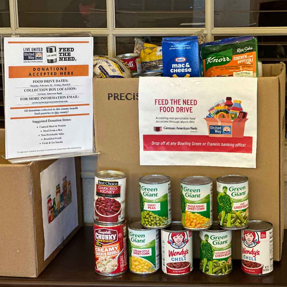 Precision Gives Back Food Donation