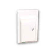 Low Profile Wall Plate Keystone Opening