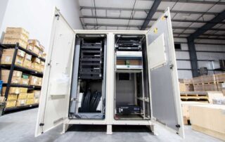 Rack Mount Battery Setup