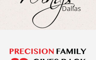 Wings Dallas Logo with PG Family Gives Back
