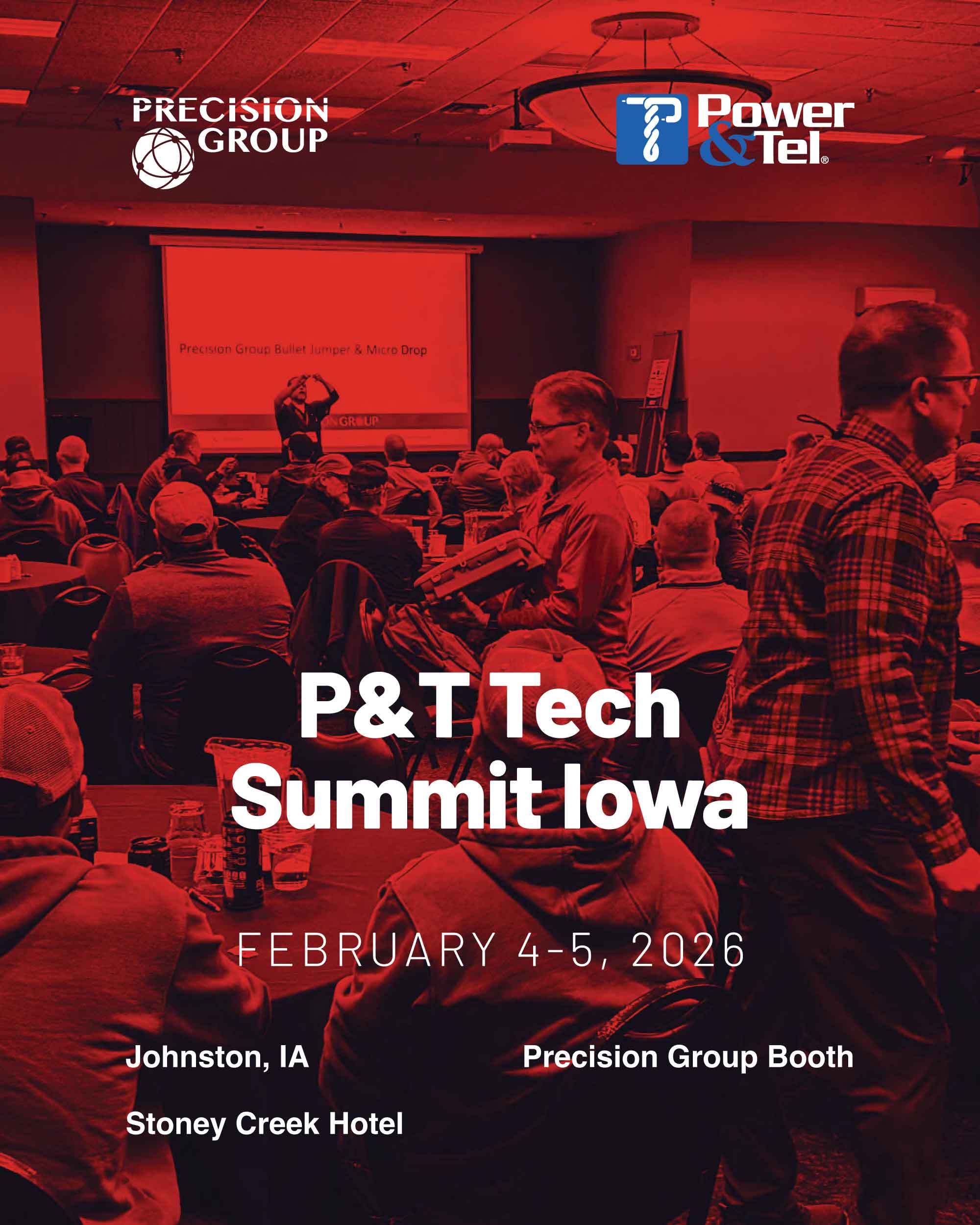 Precision Group Attending P&T Tech Summit Iowa