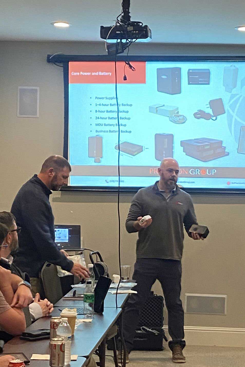 sean whalen presenting for broadband industry