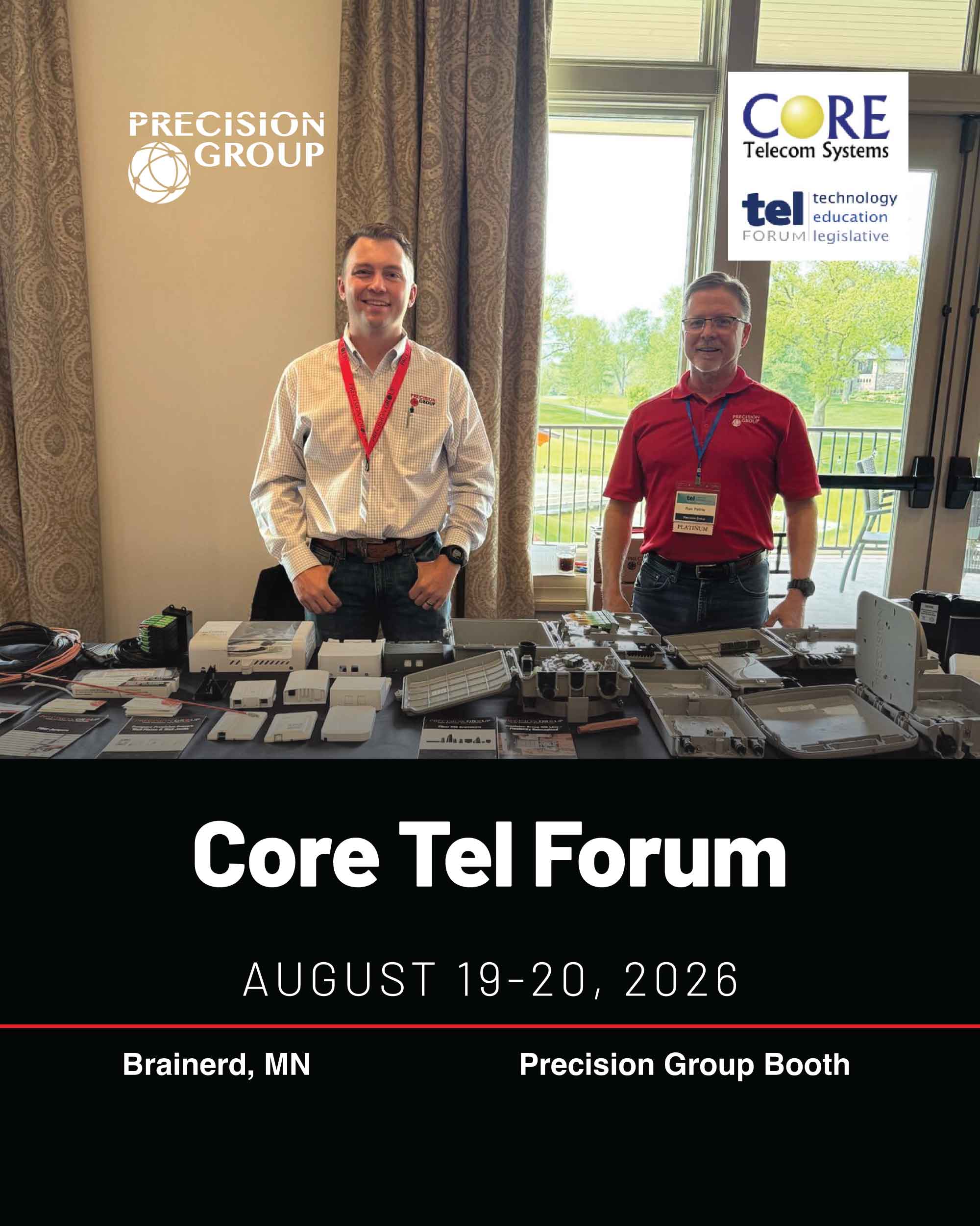 precision group at core tel forum