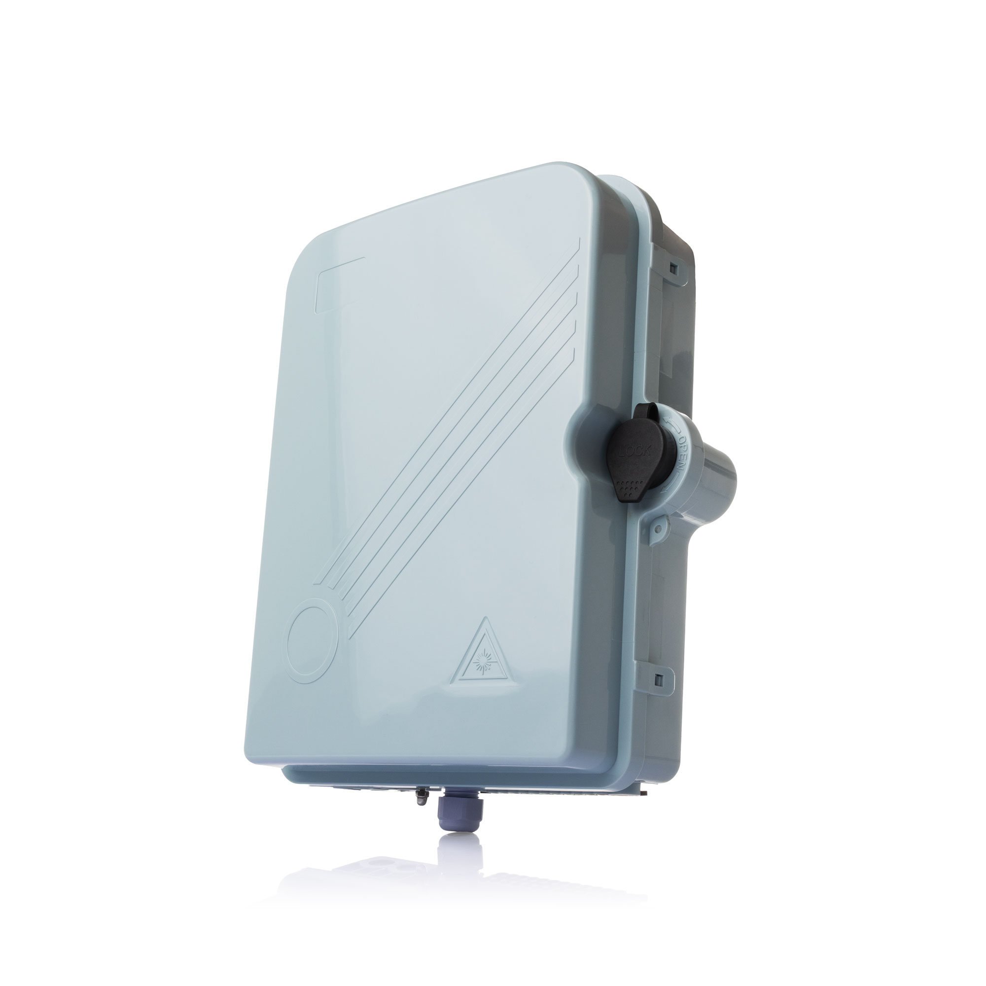 MDU NID 24SCA Fiber Closed Angled