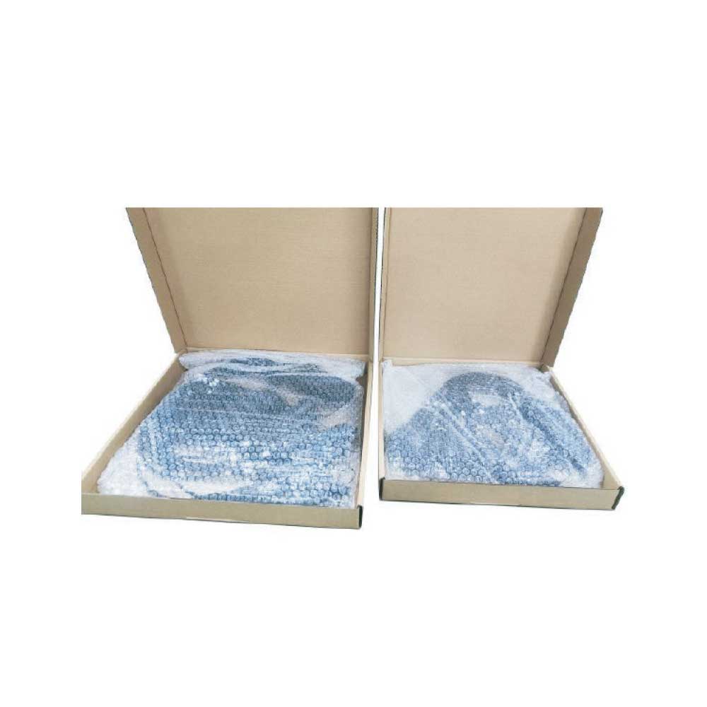 Optitap Splitter wrapped in packaging box with bubble wrap