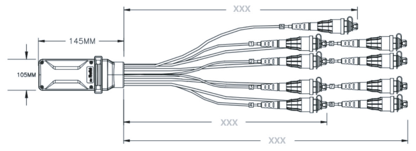optitap splitter dimensions